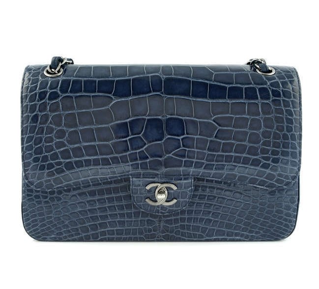 Chanel croc best sale bag price