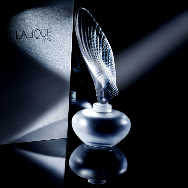 Lalique Coquillage perfume bottle