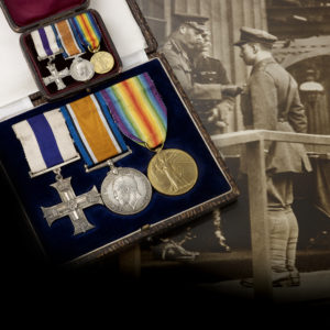 Medal warded by King George V