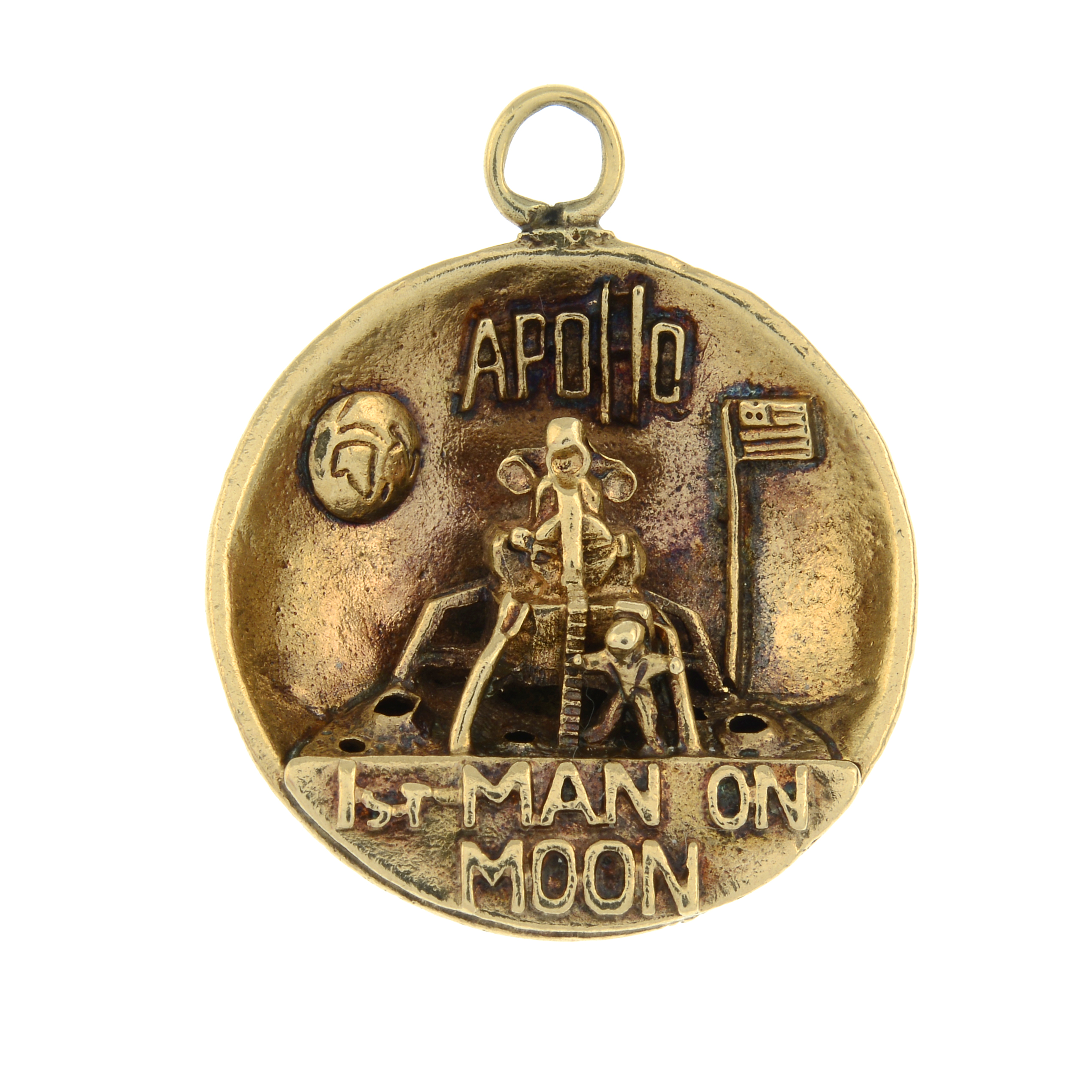 First Man On The Moon Apollo 11 commemorative pendant