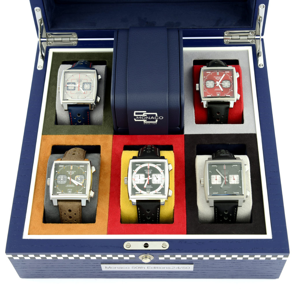 Tag Heuer Monaco watch collection