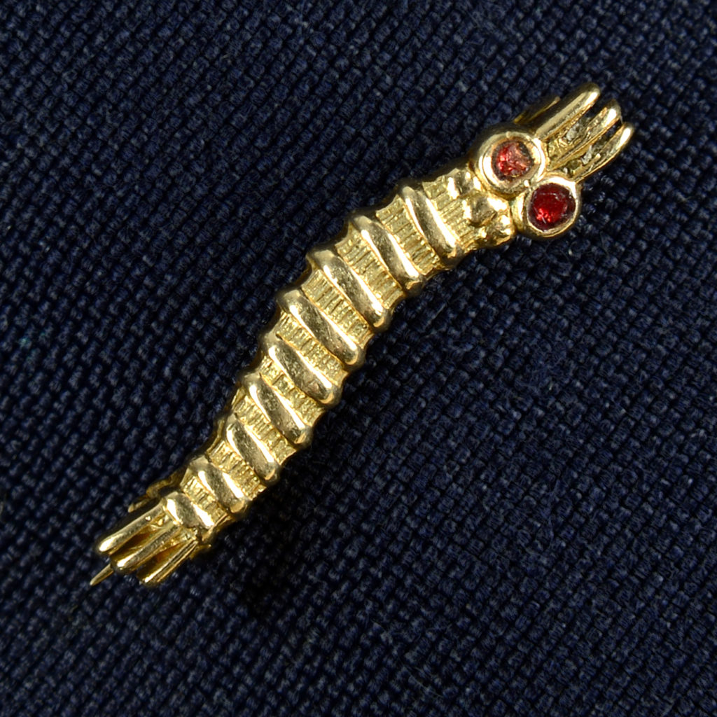 caterpillar club brooch