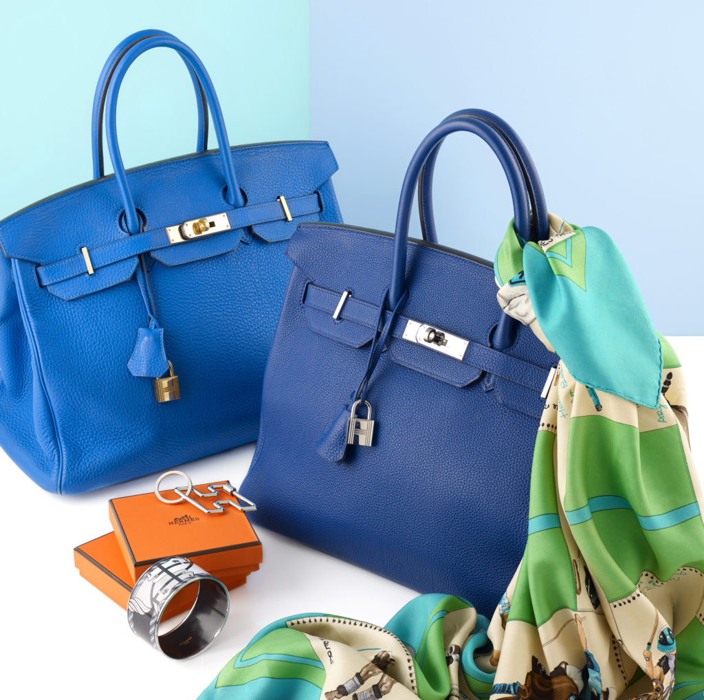 Hermès Birkin handbags and accessories