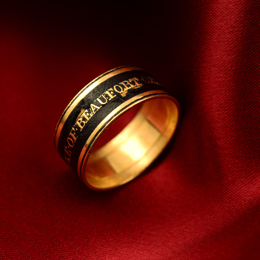 Mourning ring  for Henry Duke of Beaufort