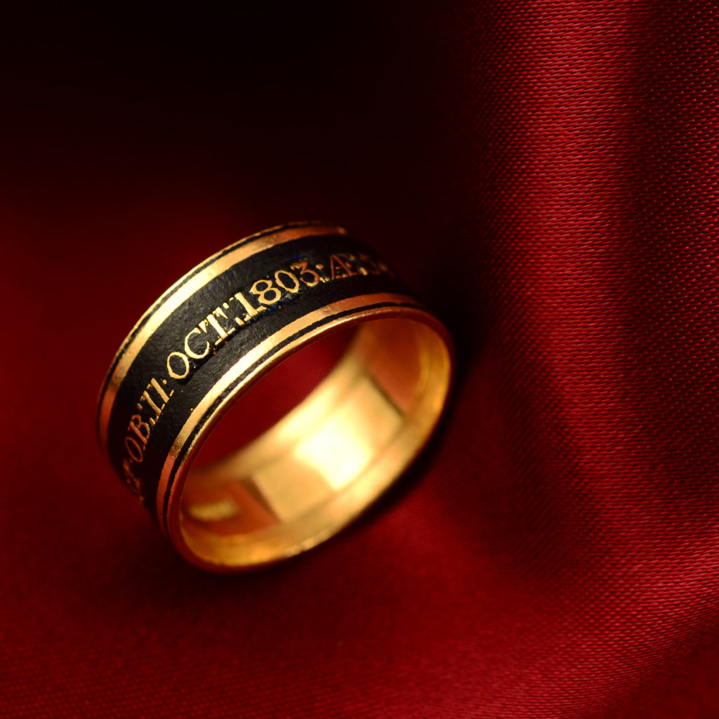 Mourning ring  for Henry Duke of Beaufort