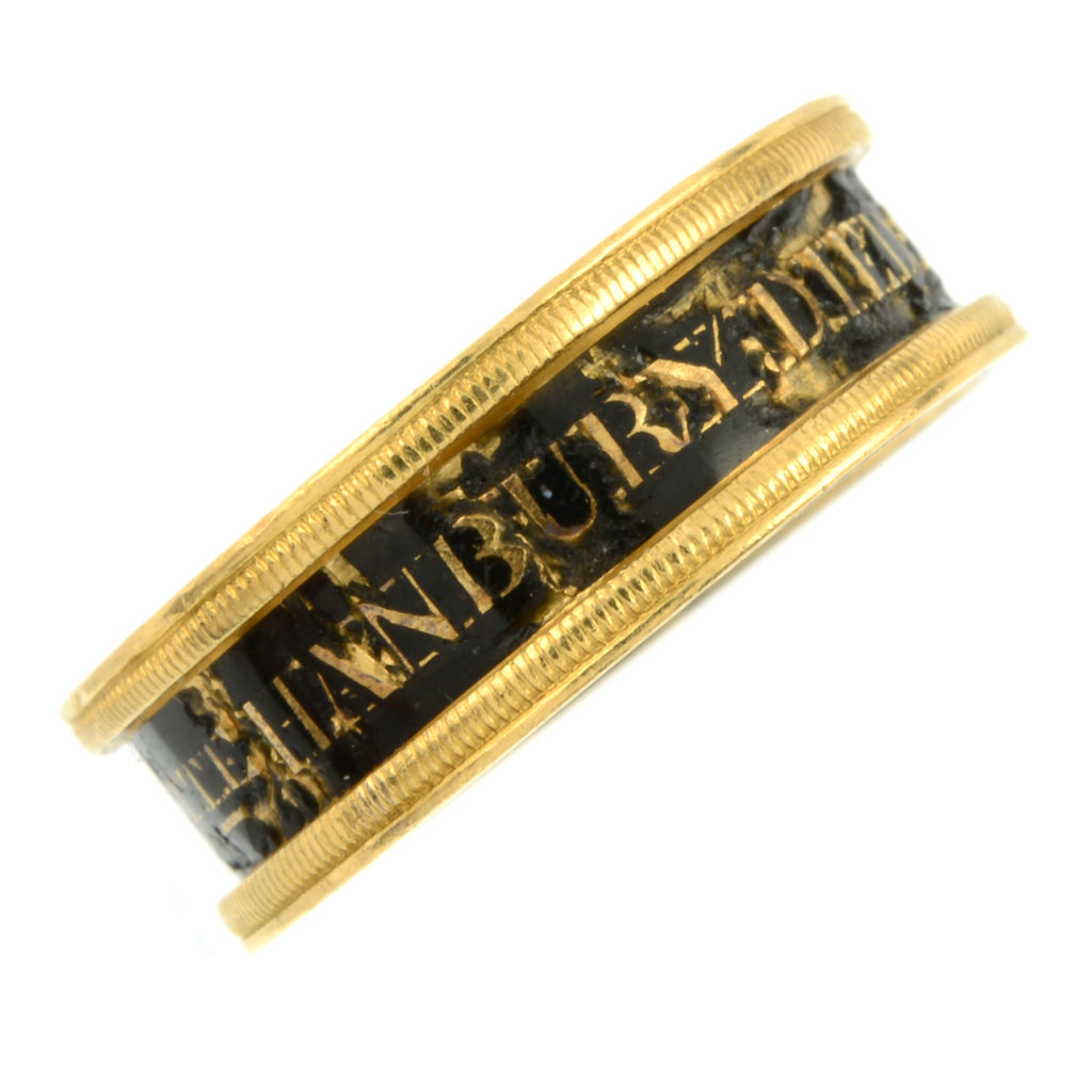 A Georgian mourning ring