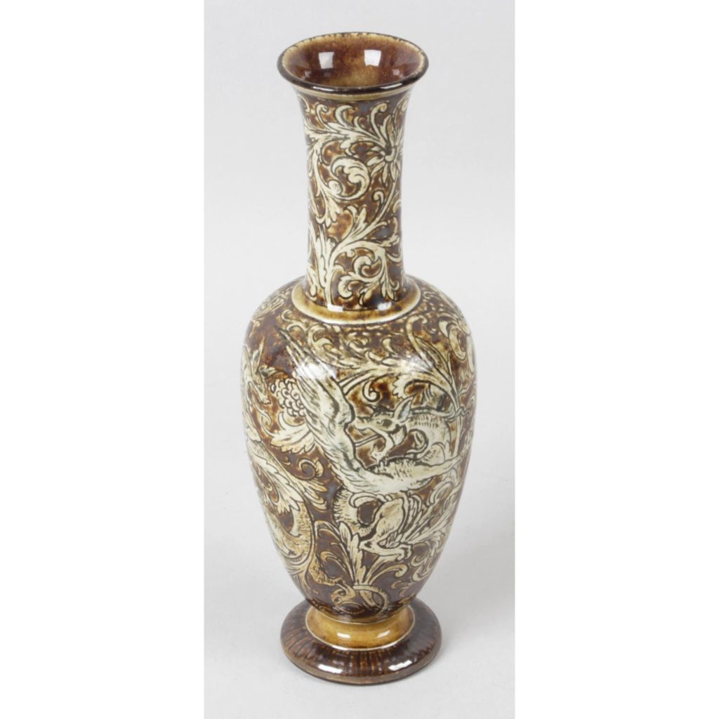 Martin Brothers pottery vase