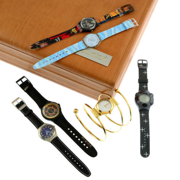 SWATCH - a limited edition 'James Bond' collection