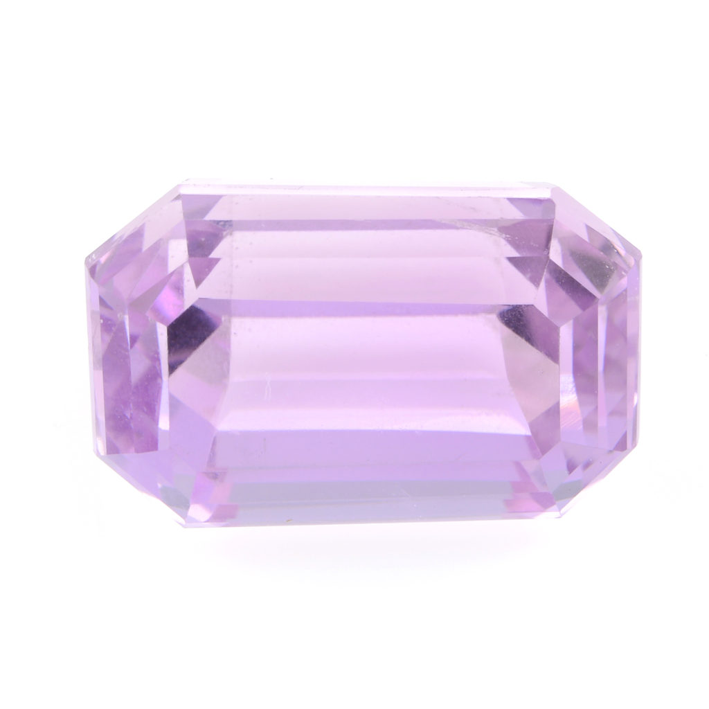 rectangular-shape kunzite