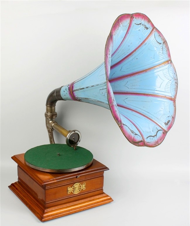 A Pathe gramophone