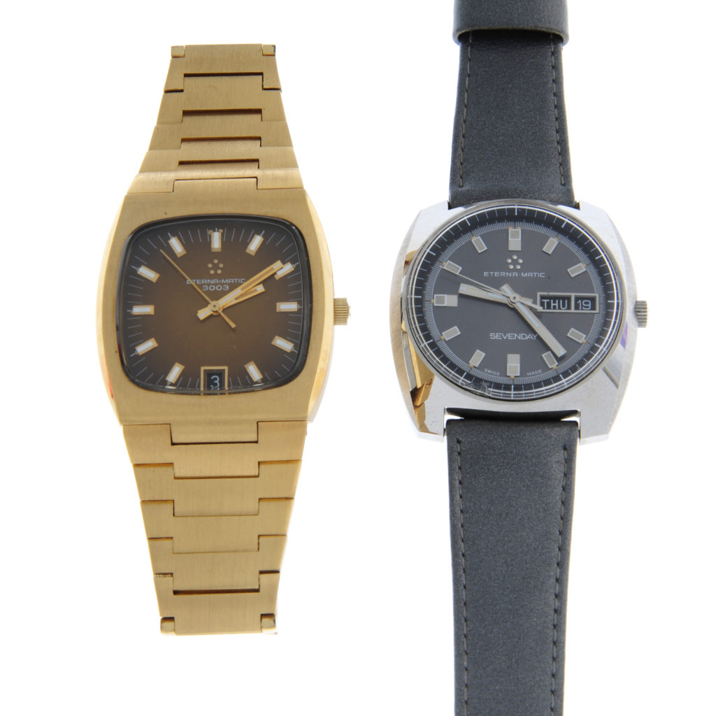 Eterna-Matic - a SevenDay wrist watch (36mm) with Eterna-Matic watch.