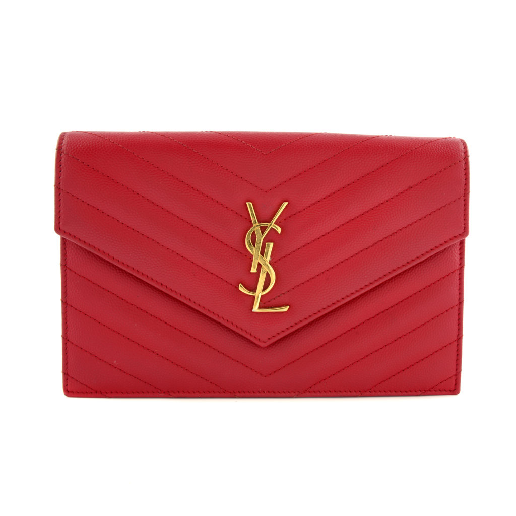 Yves Saint Laurent - Cassandre Envelope crossbody bag.