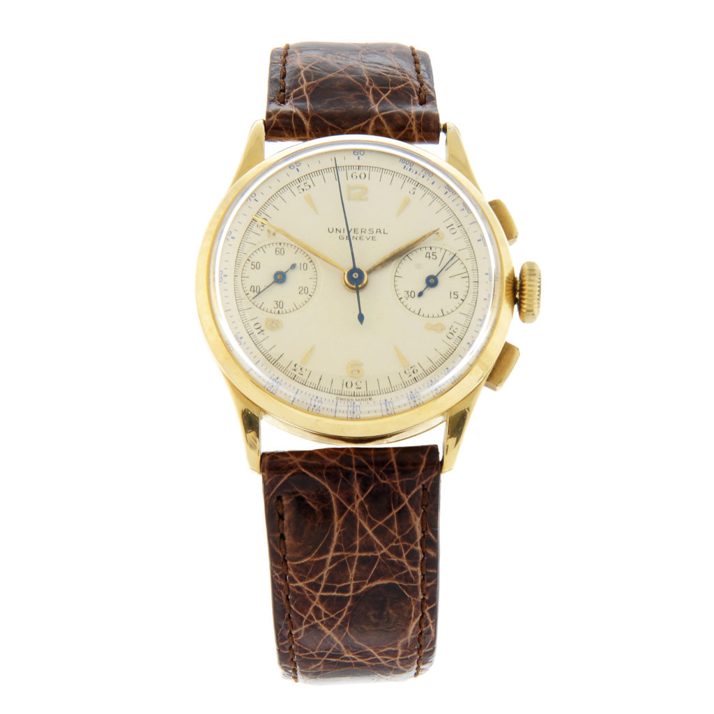 Universal Geneve vintage chronograph watch