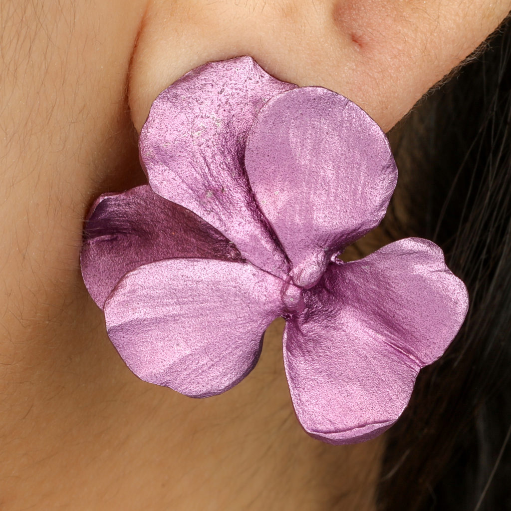 Pansy earrings, by JAR